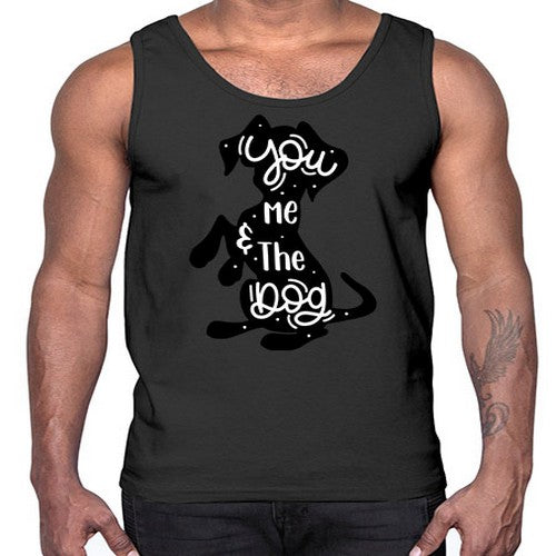 You Me The Dogs Style 4#- dogs- Cotton Tank