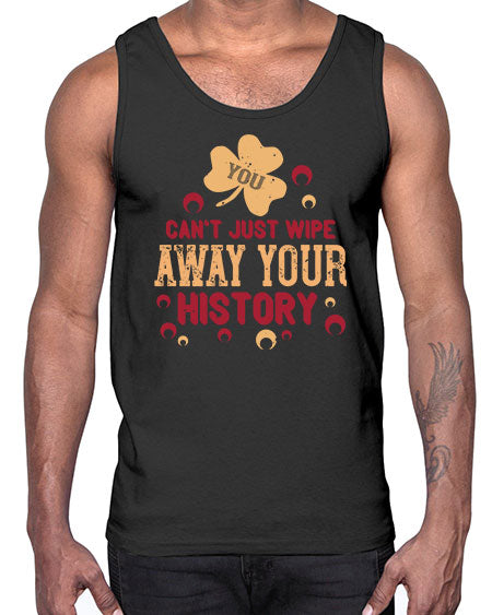 You cant just wipe away your history Style 243#- kids- Cotton Tank