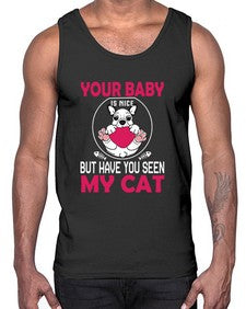 Your Baby Is Nice- cats- Cotton Tank
