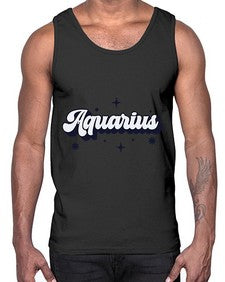 aquarius 82#- aquarius- Cotton Tank