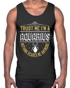 aquarius 87#- aquarius- Cotton Tank