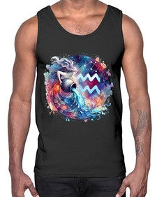 aquarius 90#- aquarius- Cotton Tank
