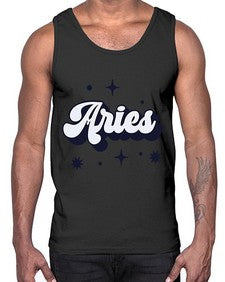 aries 133#- aries- Cotton Tank