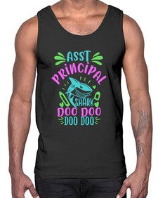 asst principal shark doo doo 4#- principal- Cotton Tank