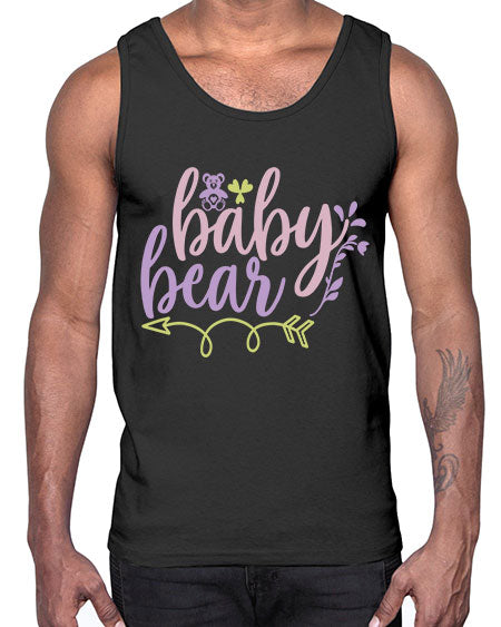 baby bear 17#- bears - animals- Cotton Tank