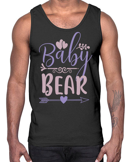 baby bear 7#- bears - animals- Cotton Tank