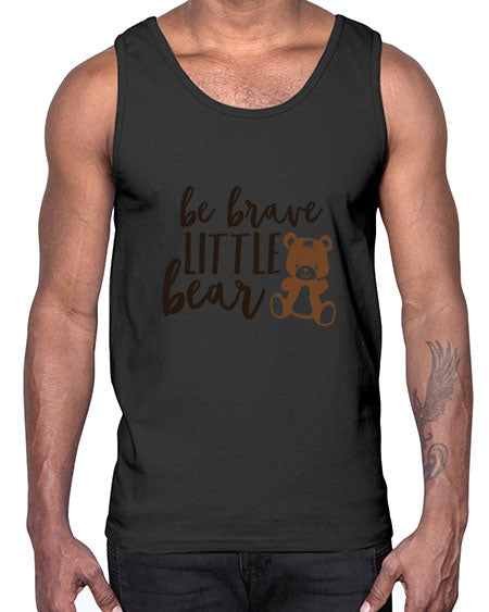 be brave little bear png 29#- bears - animals- Cotton Tank
