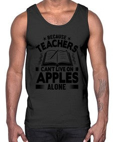 because teacher 19#- teacher- Cotton Tank