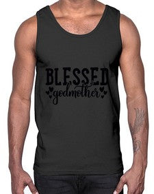 blessed godmother 103#- god parent- Cotton Tank