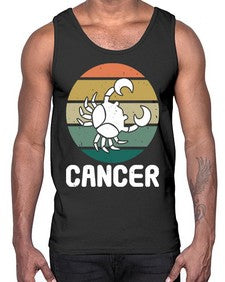 cancer 165#- cancer- Cotton Tank