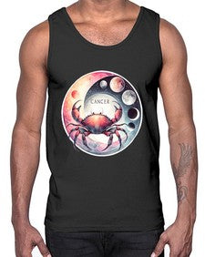 cancer 166#- cancer- Cotton Tank