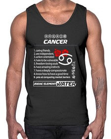 cancer 175#- cancer- Cotton Tank