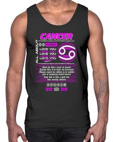 cancer 176#- cancer- Cotton Tank