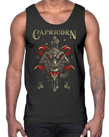 capricorn 15#- capricorn- Cotton Tank