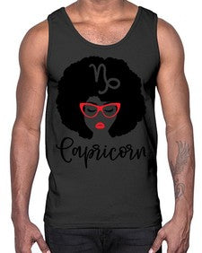 capricorn 199#- capricorn- Cotton Tank