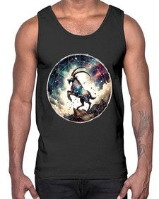 capricorn 202#- capricorn- Cotton Tank