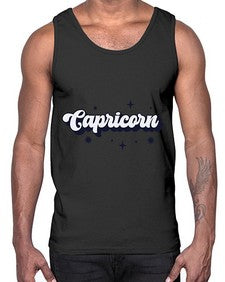 capricorn 205#- capricorn- Cotton Tank
