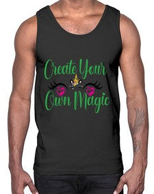 create your own magic 83#- unicorn- Cotton Tank