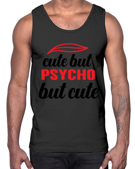 cute but psycho but cute 276#- general science- Cotton Tank