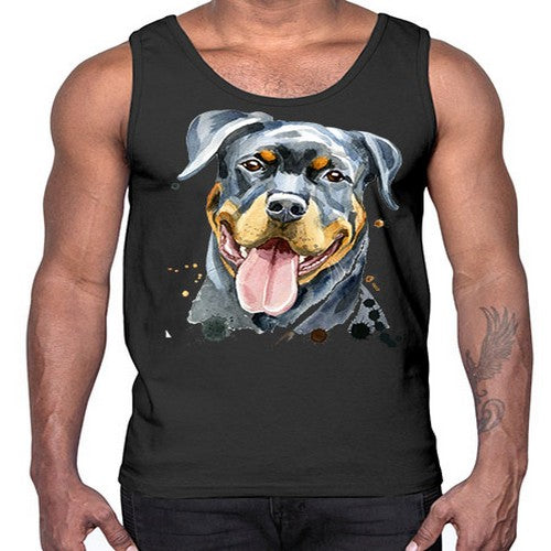 dog 109#- dogs- Cotton Tank