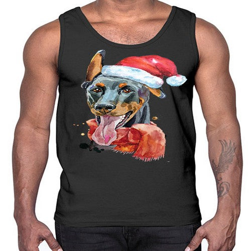 dog hat 106#- dogs- Cotton Tank