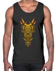 dragon 172#- dragon- Cotton Tank