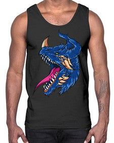 dragon 173#- dragon- Cotton Tank