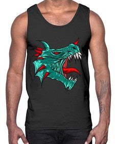 dragon 174#- dragon- Cotton Tank