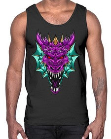dragon 175#- dragon- Cotton Tank