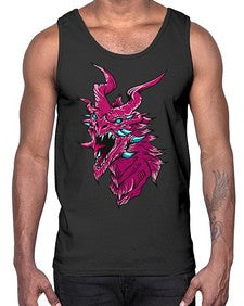 dragon 177#- dragon- Cotton Tank