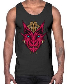 dragon 182#- dragon- Cotton Tank