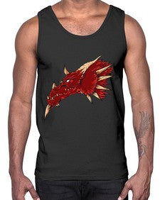 dragon 185#- dragon- Cotton Tank