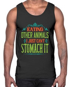 eating other animals 161#- vegan- Cotton Tank