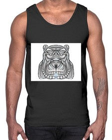 ethnic hippo 426#- mandala- Cotton Tank
