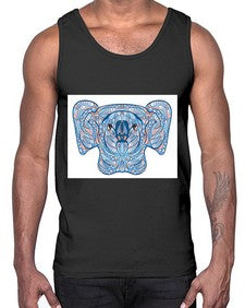 ethnic koala 428#- mandala- Cotton Tank