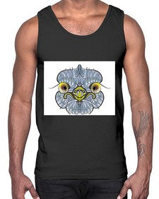 ethnic ostrich 432#- mandala- Cotton Tank