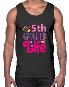 fifth grade life 78#- fifth grade- Cotton Tank
