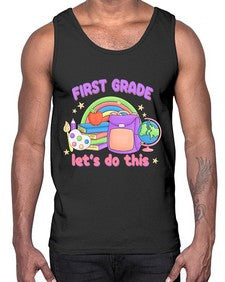 first Grade Lets Do This 144#- first grade- Cotton Tank
