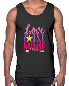 first Grade Love 148#- first grade- Cotton Tank