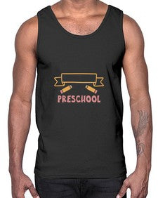first day of preschool 110#- first grade- Cotton Tank