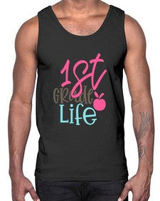 first grade design 121#- first grade- Cotton Tank
