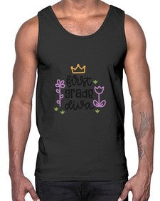 first grade diva 126#- first grade- Cotton Tank