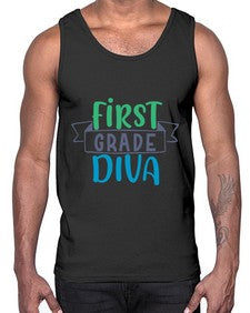 first grade divaa 129#- first grade- Cotton Tank