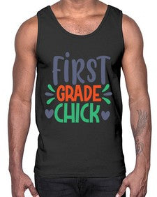 first grade divaaaa 131#- first grade- Cotton Tank