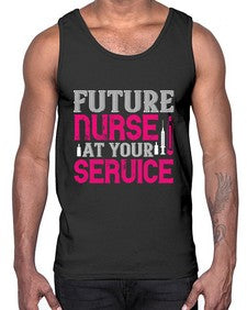 future nurse at your Style 813#- nurse- Cotton Tank