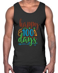 happy one hundred days 244#- one hundred days- Cotton Tank