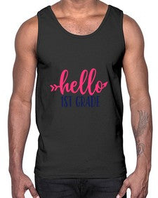 hello first grade 270#- first grade- Cotton Tank