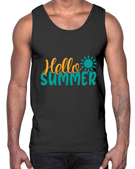 hello summer Style 98#- summer- Cotton Tank