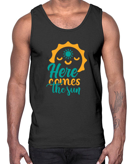 here comes the sun Style 96#- summer- Cotton Tank