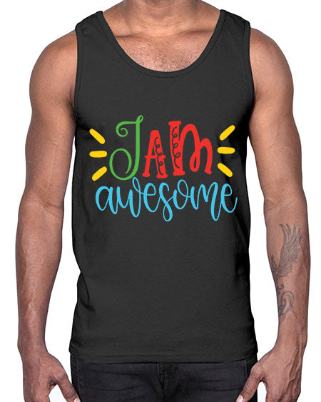 i am awesome Style 18#- autism- Cotton Tank
